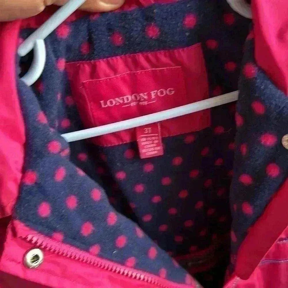 Landon Fog Kids Coat pink - Picture 2 of 4